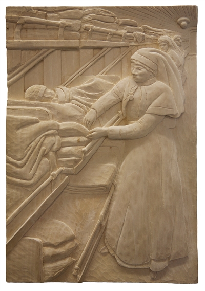gallery/Panels/Royal-Armouries-Panels/41_Mary_Stott_H_Frt_6_Nurse_in_Mobile_Aid_Post.jpg